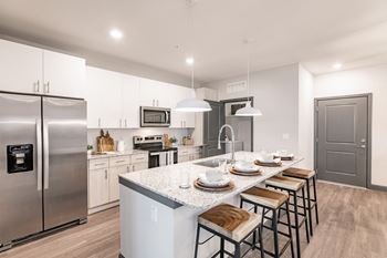 Kitchen Appliances at Harrison Apartments, Sarasota